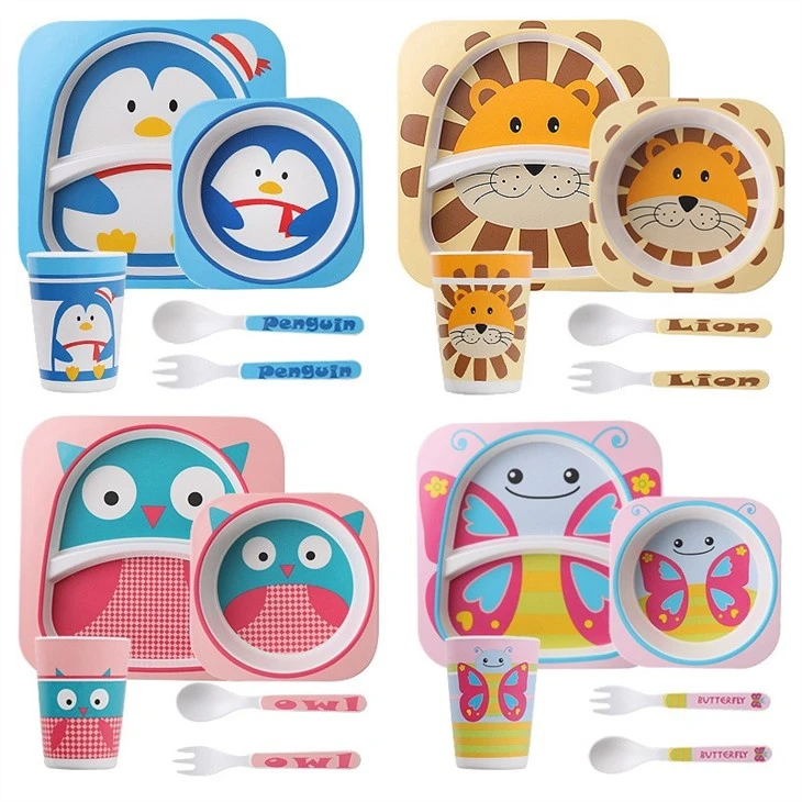 Adorable Animal Prints Dinner Set Adorable Animal Prints Dinner Set