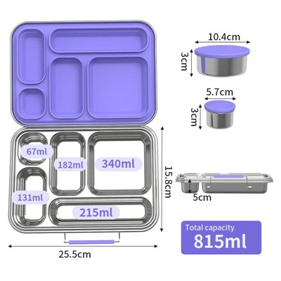 Full Steal Bento Box